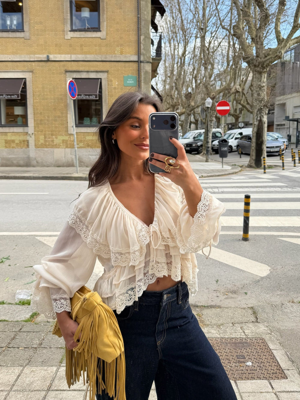 Blusa Encaje