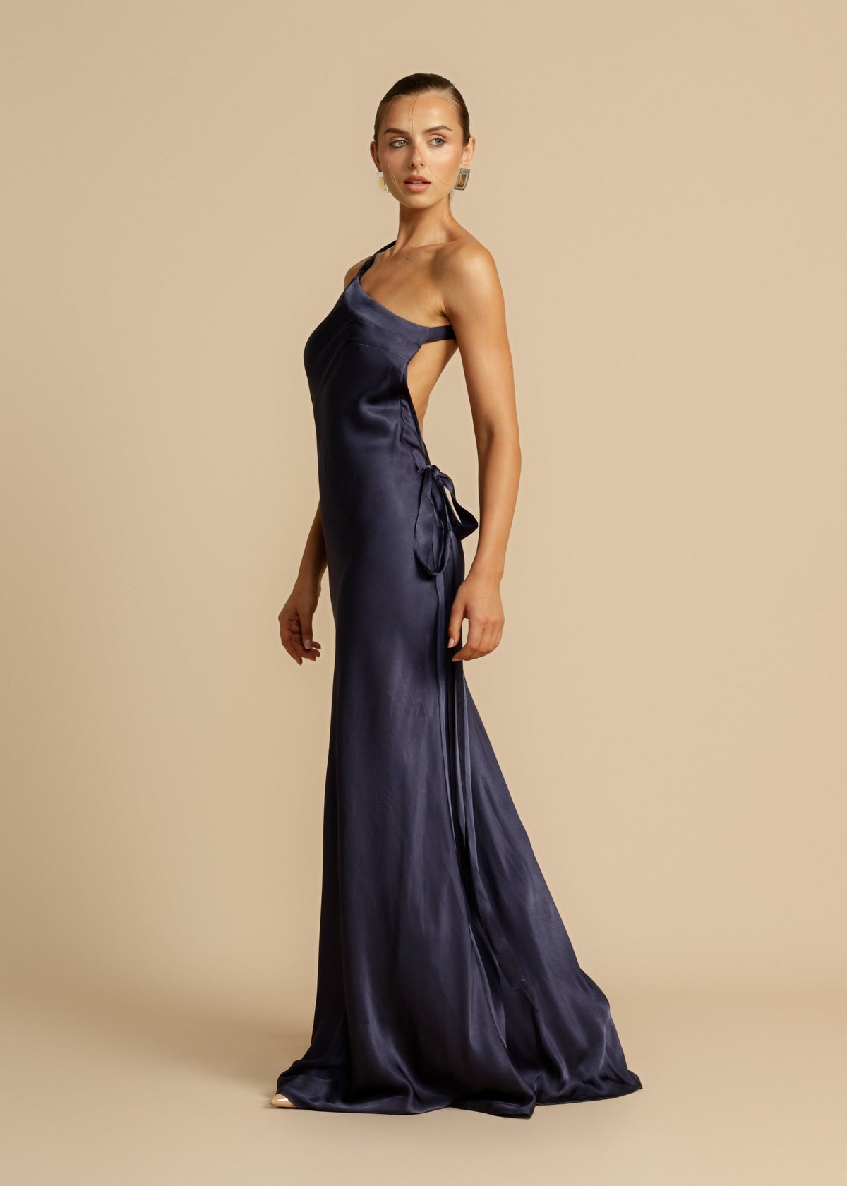 Monique | Vestido azul marino
