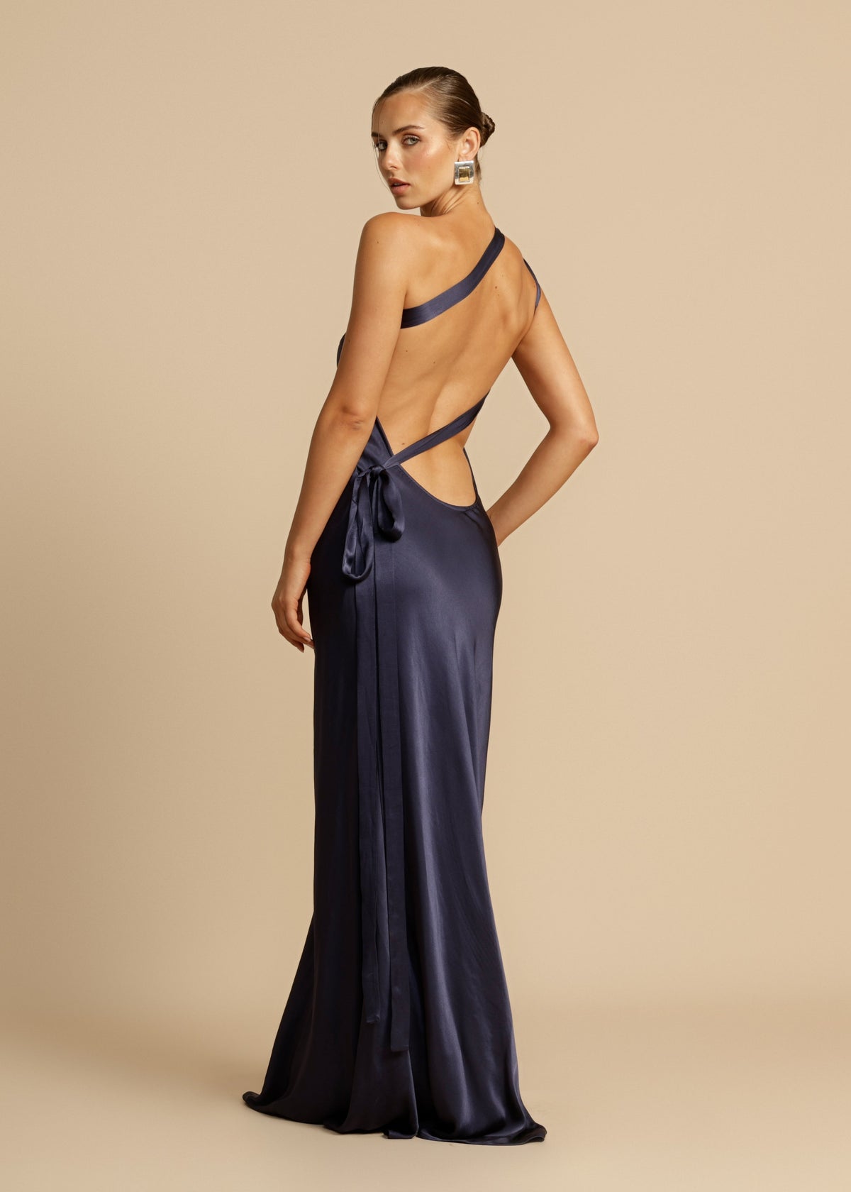 Monique | Vestido azul marino
