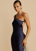 Monique | Vestido azul marino