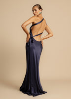 Monique | Vestido azul marino