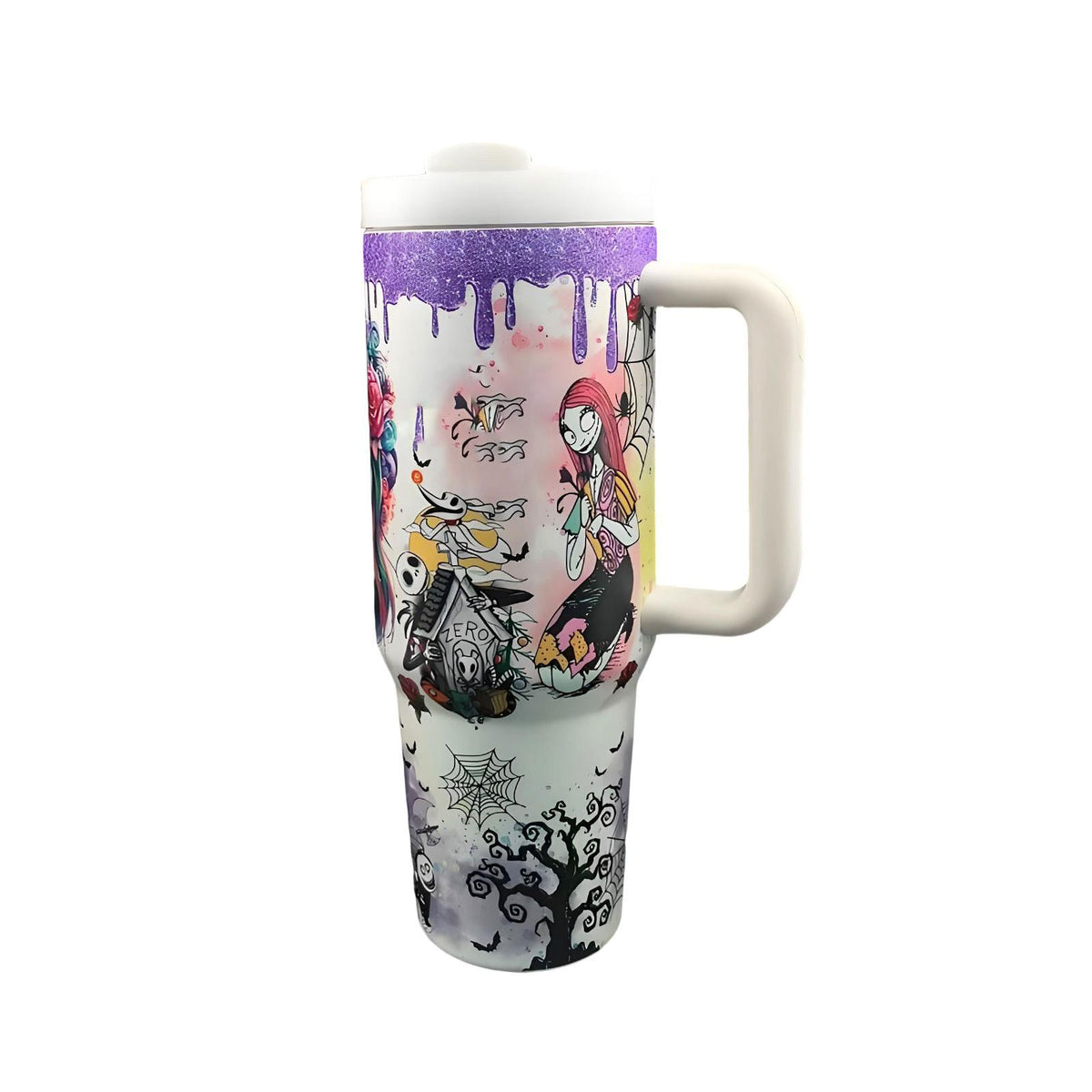 Sally x Jack Skellington Tumbler