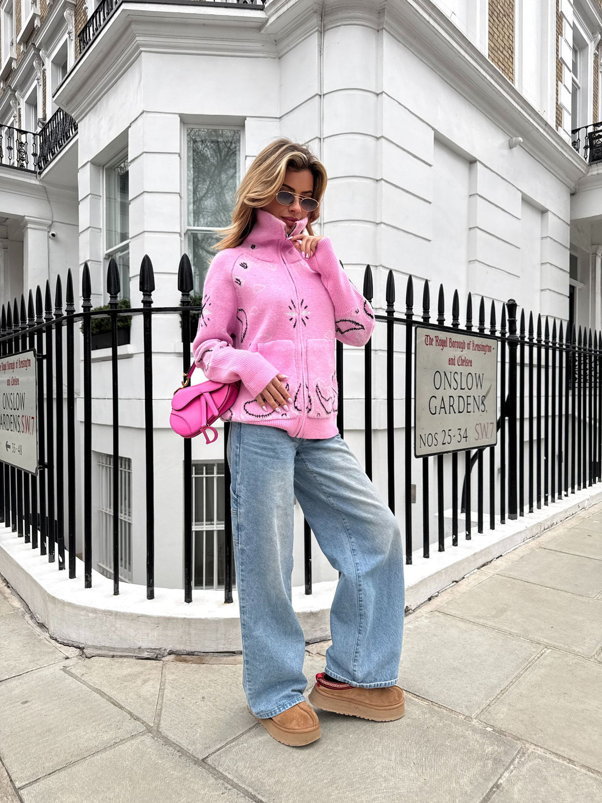 Bandana Rosa | Chaqueta