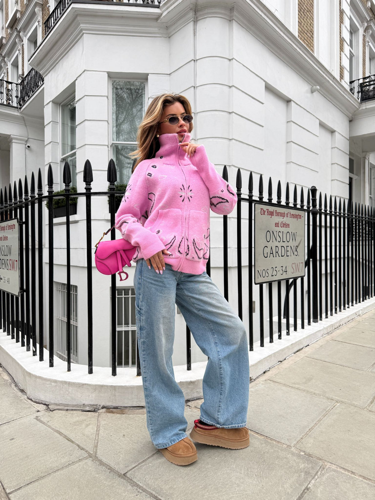 Bandana Rosa | Chaqueta