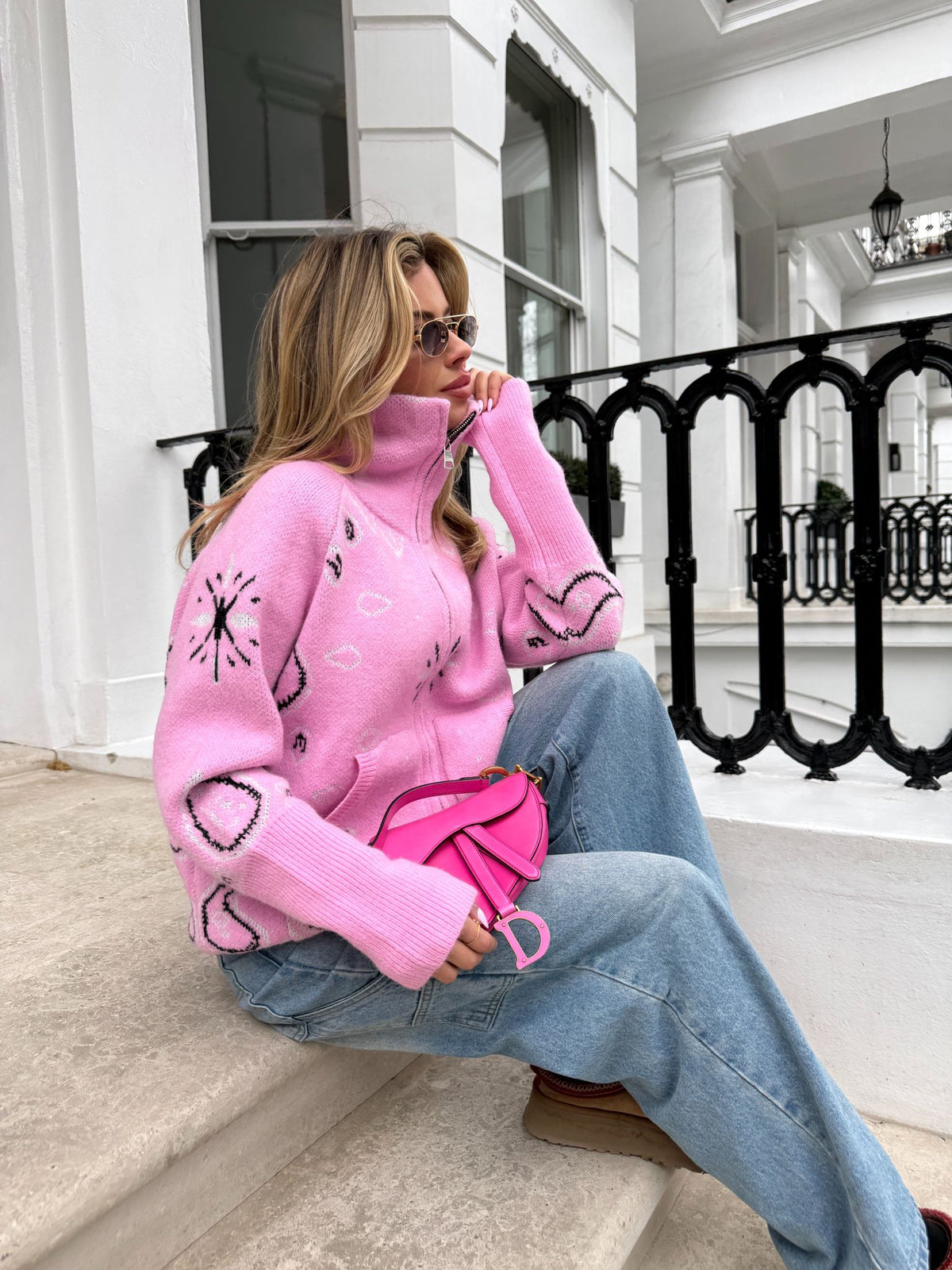 Bandana Rosa | Chaqueta