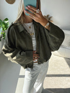 Suede Jacket - Green
