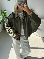 Suede Jacket - Green
