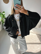 Suede Jacket - Black