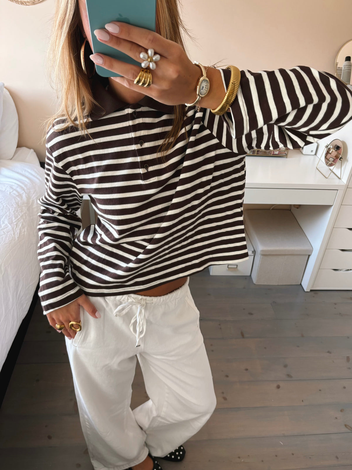 Striped Polo