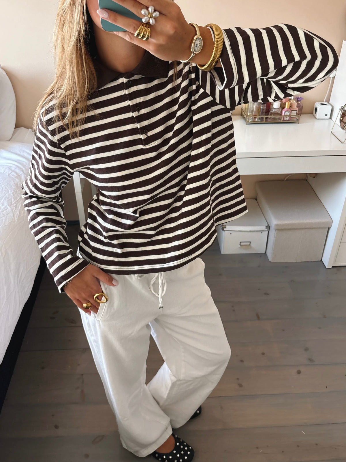 Striped Polo