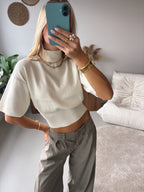 High-Neck Top