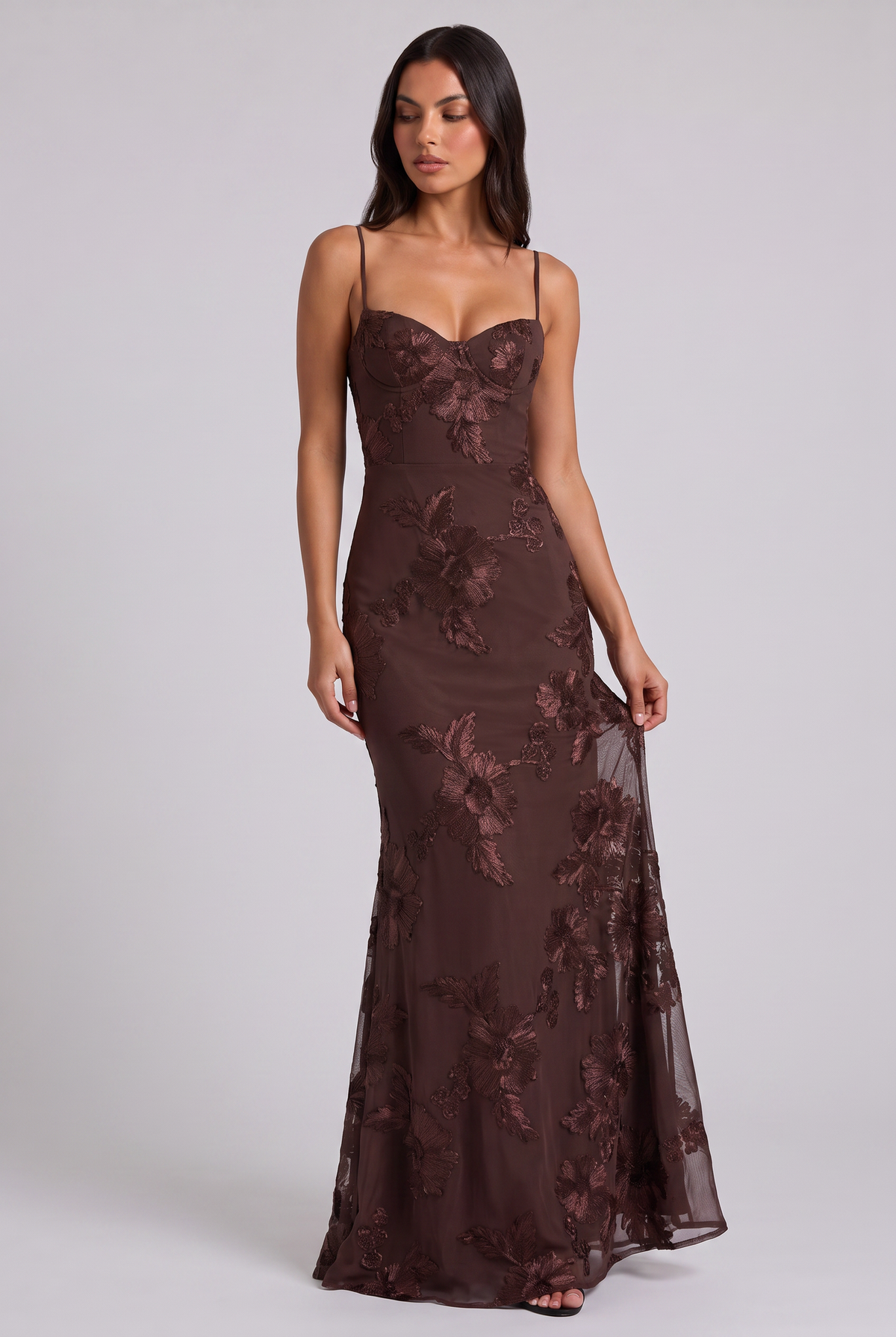 Mirelle | Vestido Marrón
