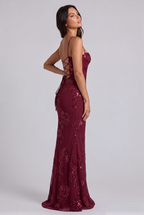 Mirelle | Vestido Burdeos