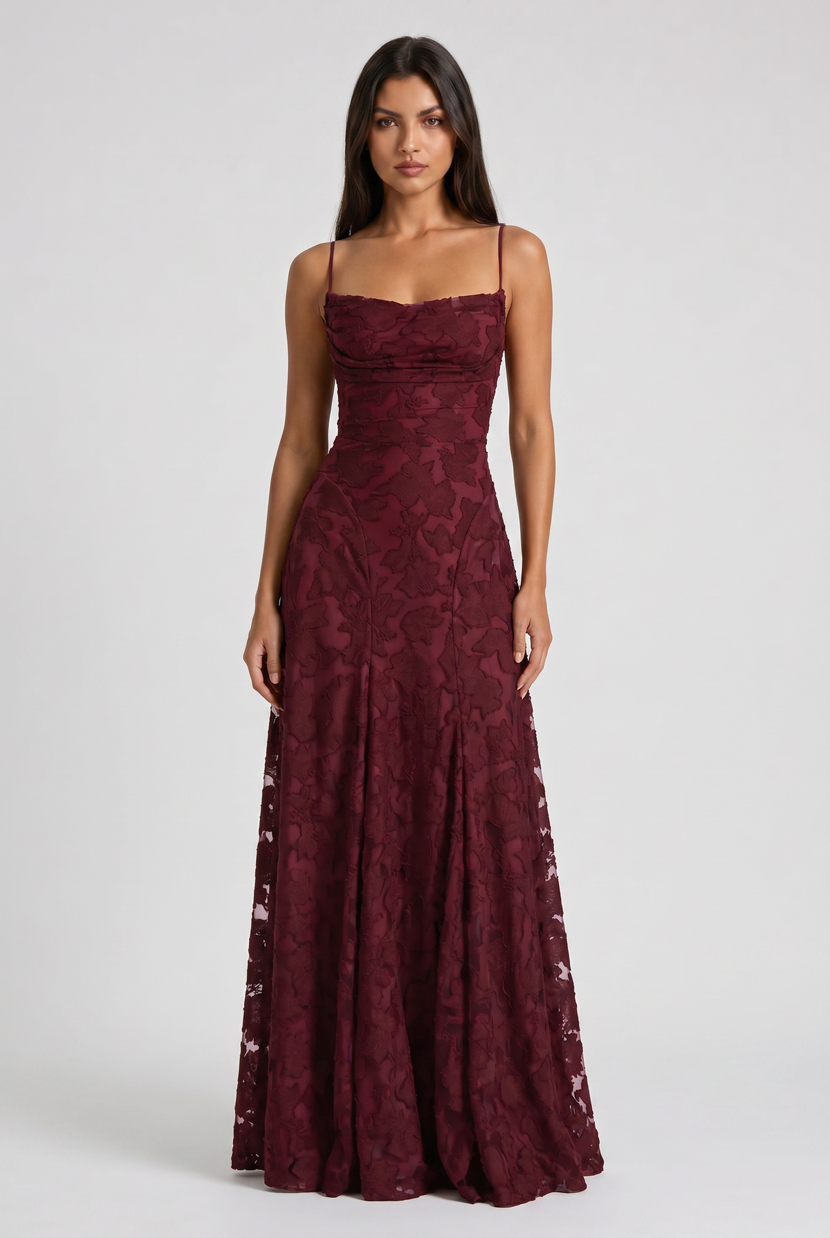 Louise Vestido Granate