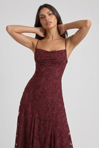 Louise Vestido Granate