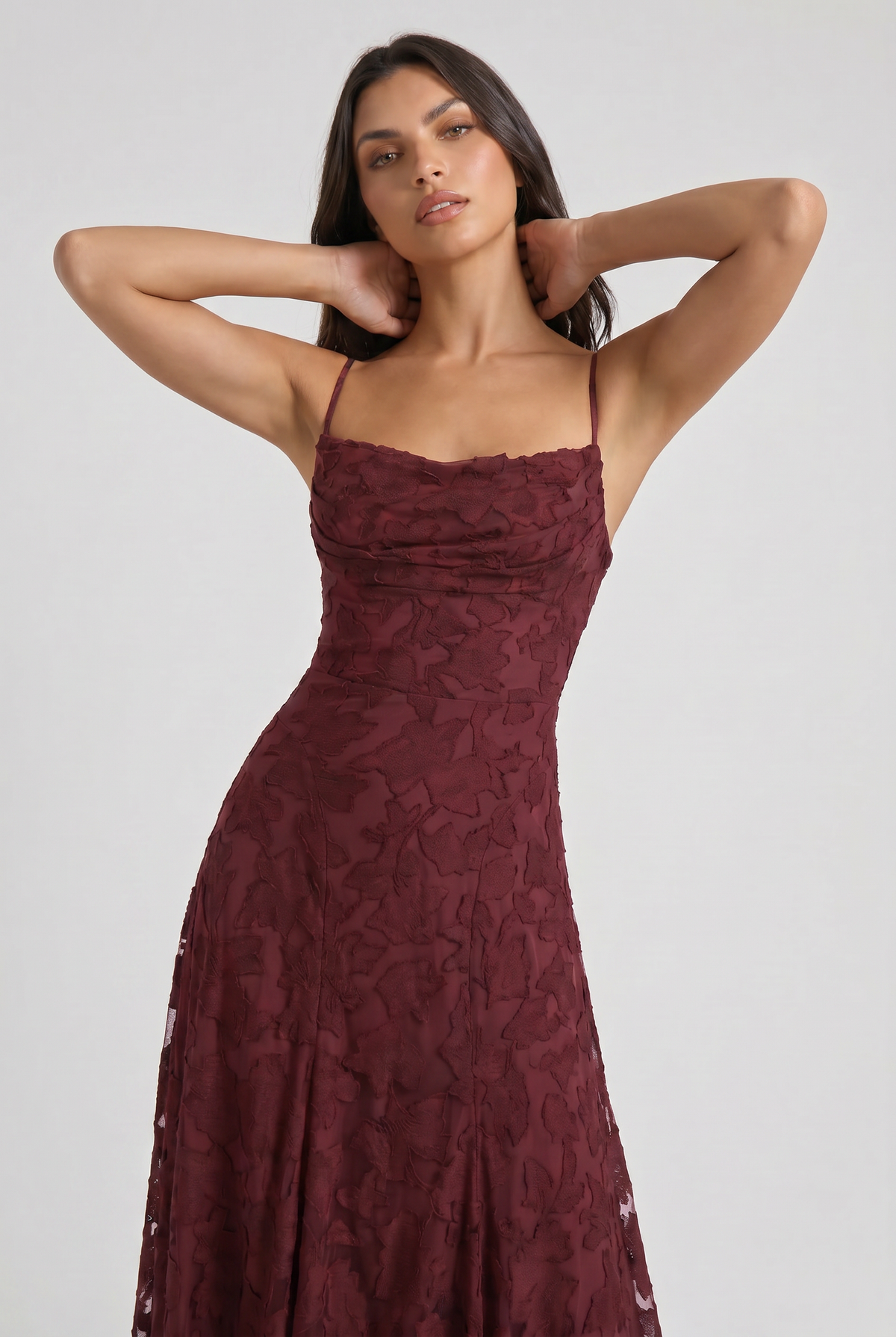 Louise Vestido Granate
