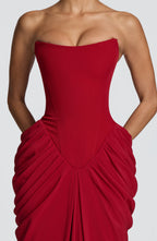 Noura | Vestido Rojo