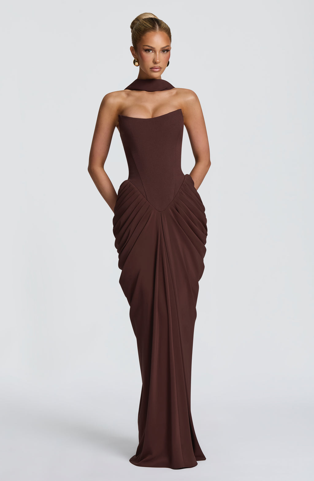 Noura | Vestido Ciruela