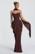 Noura | Vestido Ciruela