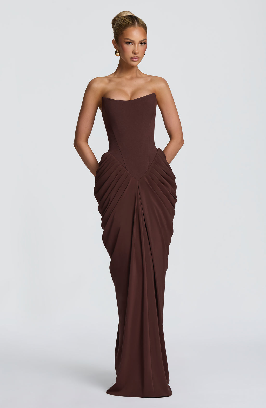 Noura | Vestido Ciruela