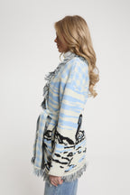 Lafayette Azul Cárdigan Cashmere