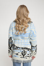 Lafayette Azul Cárdigan Cashmere