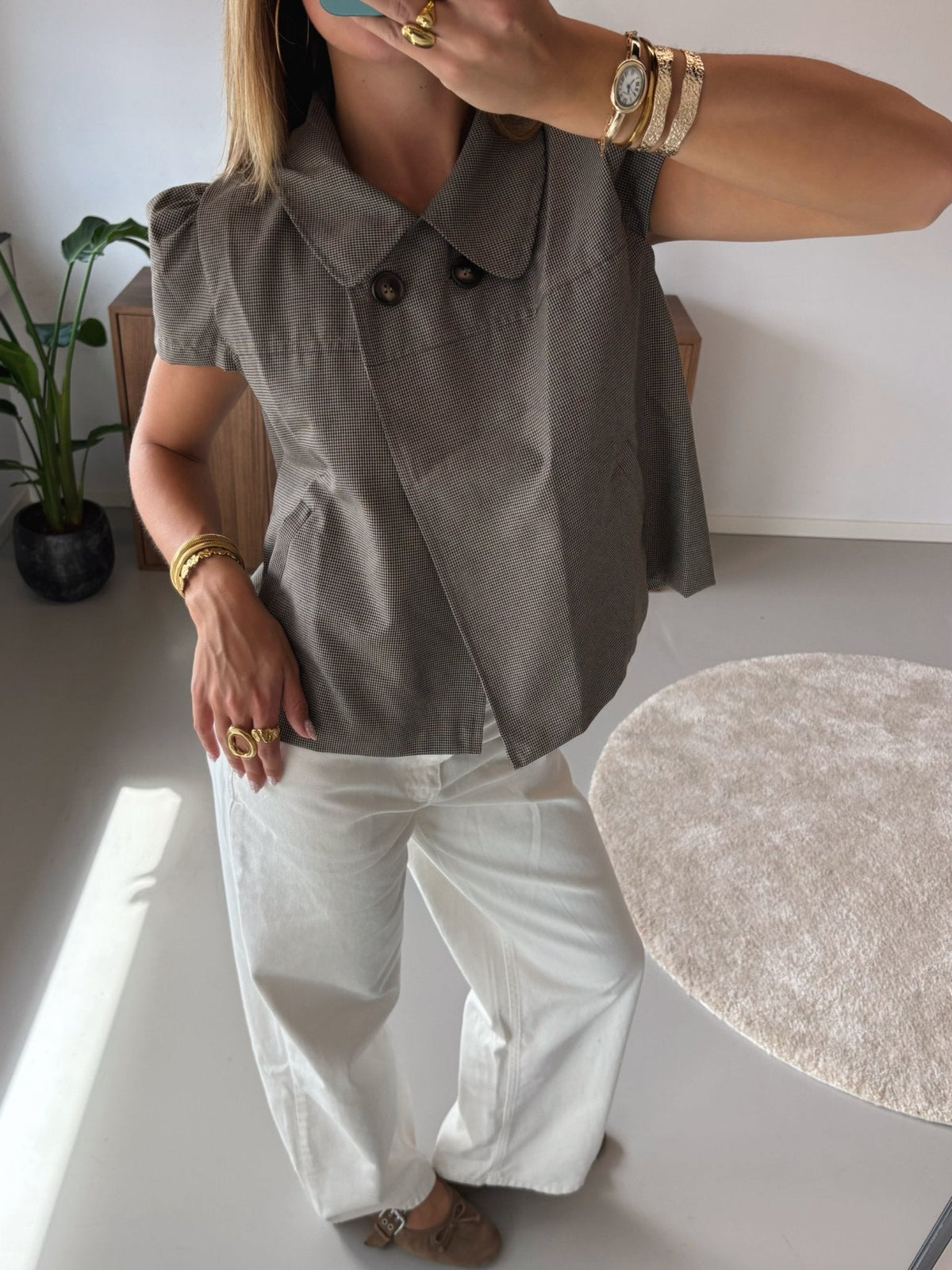Button Blouse