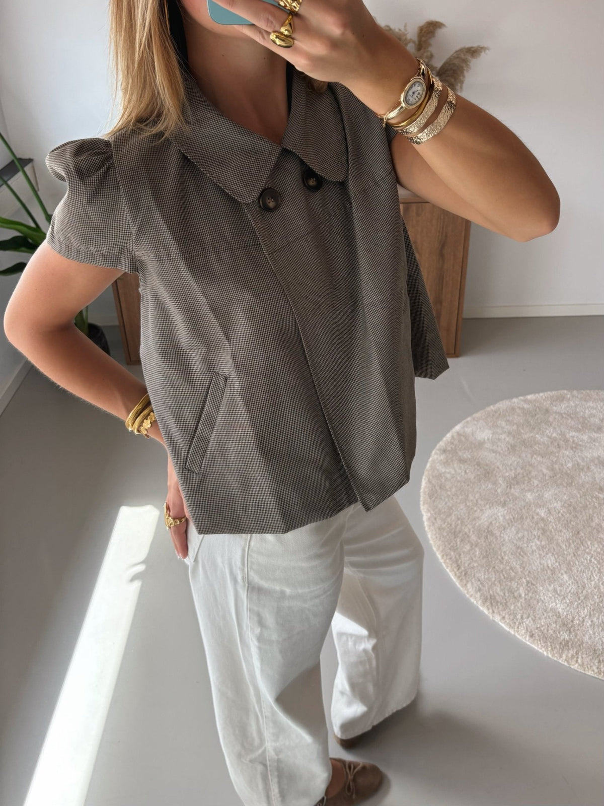 Button Blouse