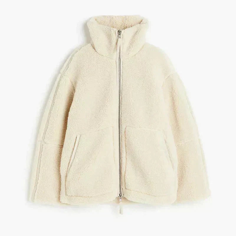 Silvana Chaqueta Teddy Oversize