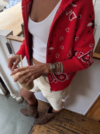 Carla Gilet Rojo