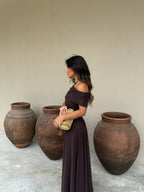 Azahara | Brown Dress