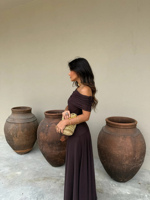 Azahara | Brown Dress