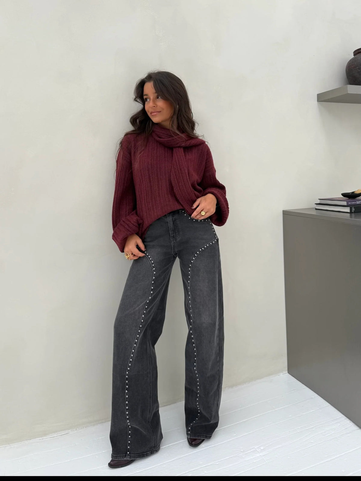 Perl Graphite | Jeans