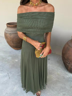 Azahara | Green Dress