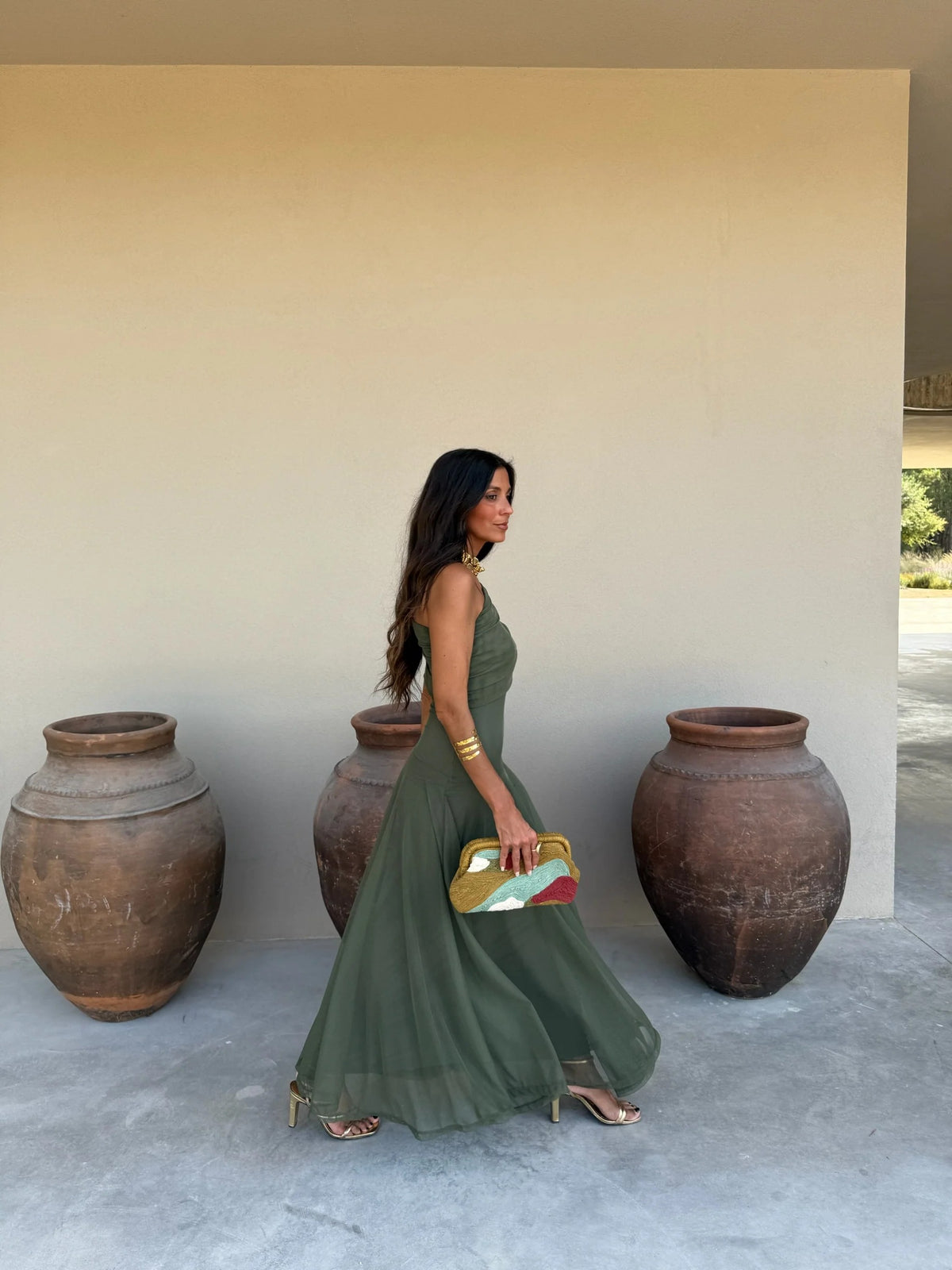 Azahara | Green Dress