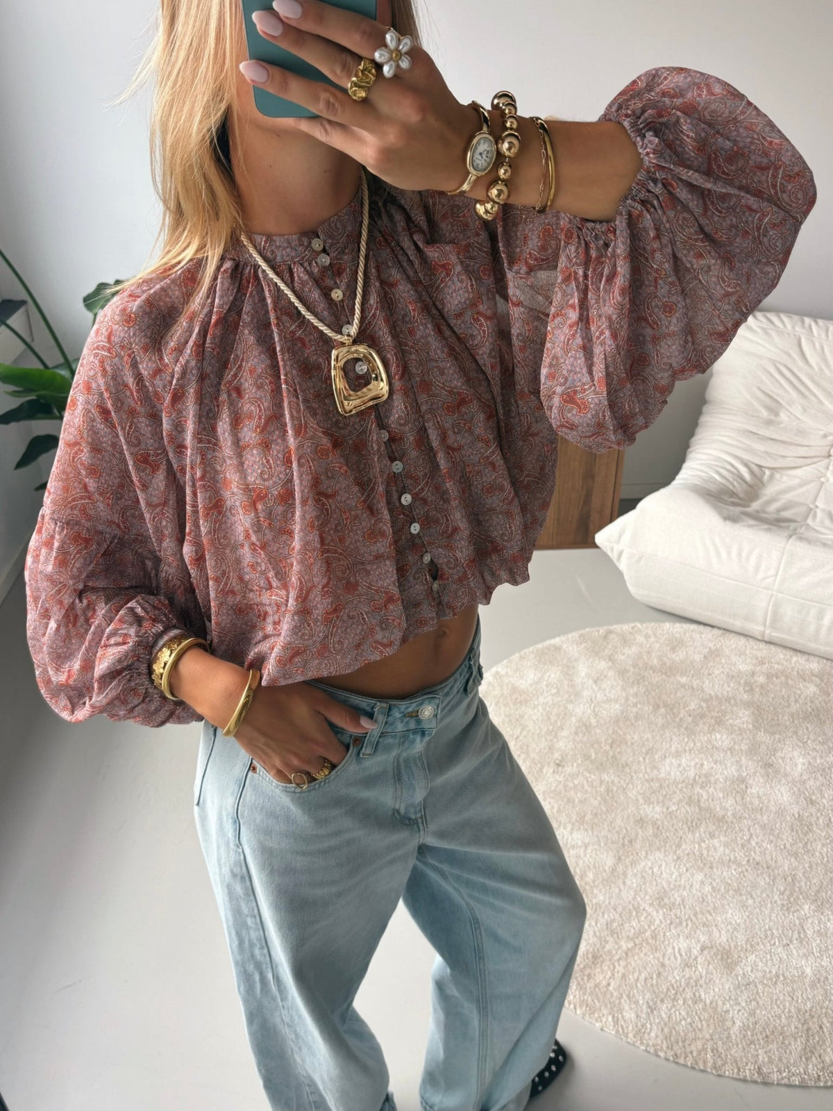 Paisley Blouse