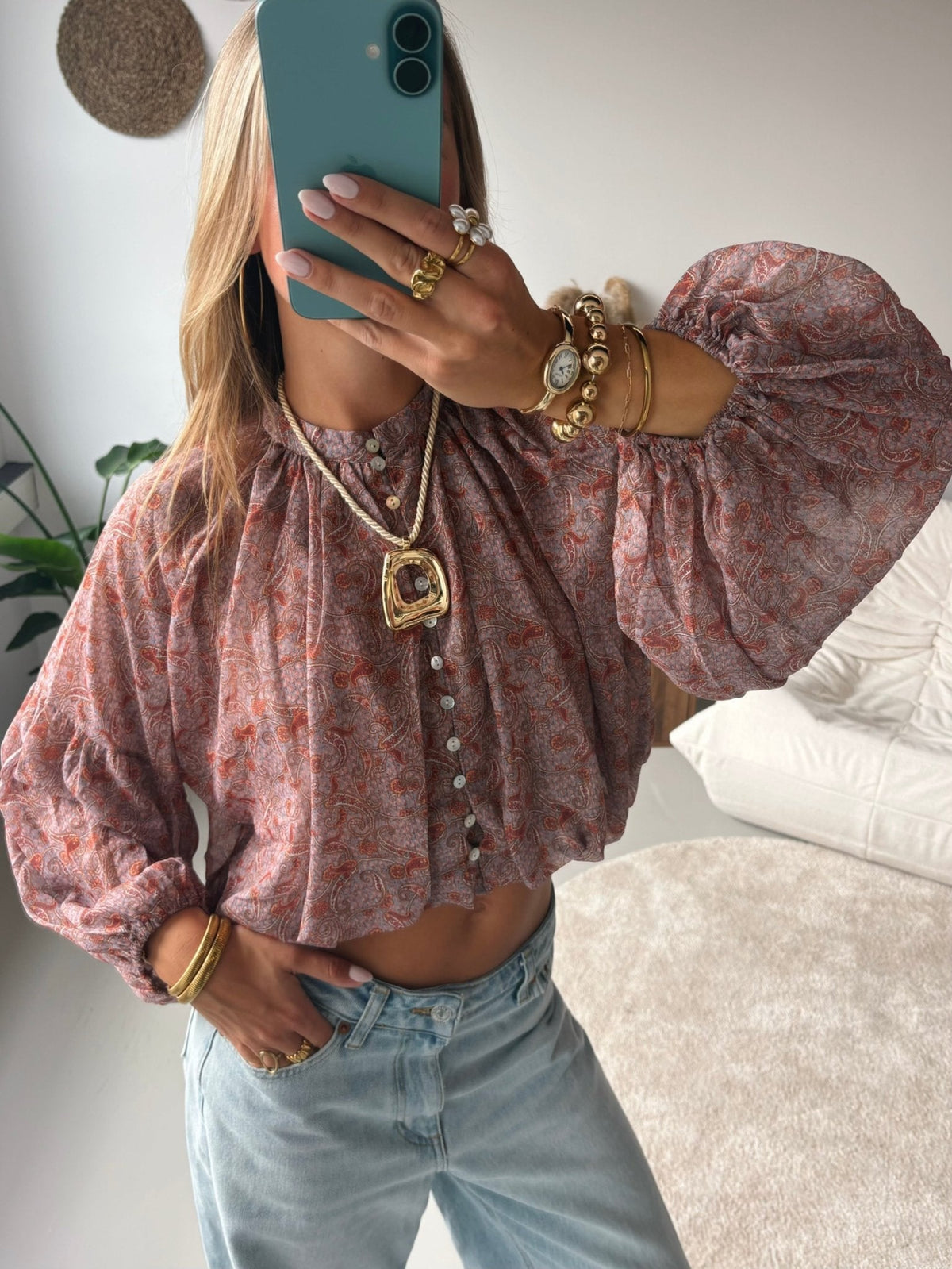 Paisley Blouse