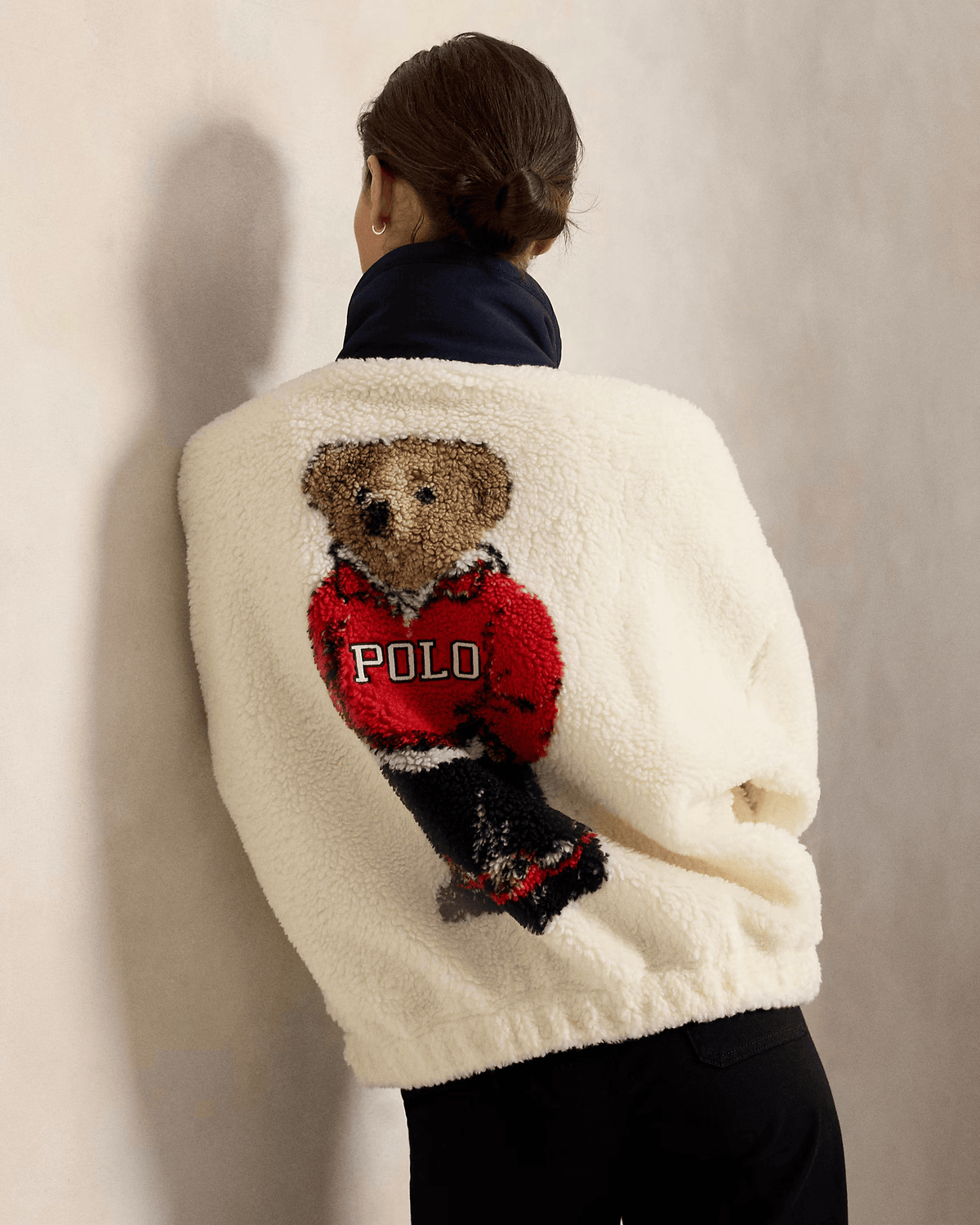 Polo Oso de Borreguito - Detalle 2