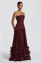 Seraphina | Vestido Cherry Lacquer