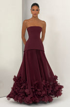 Seraphina | Vestido Cherry Lacquer