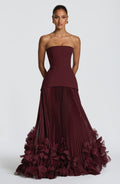 Seraphina | Vestido Cherry Lacquer