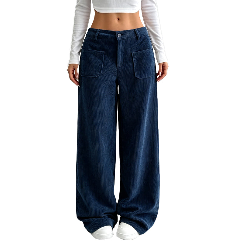 Naia | Pantalón - Azul Marino